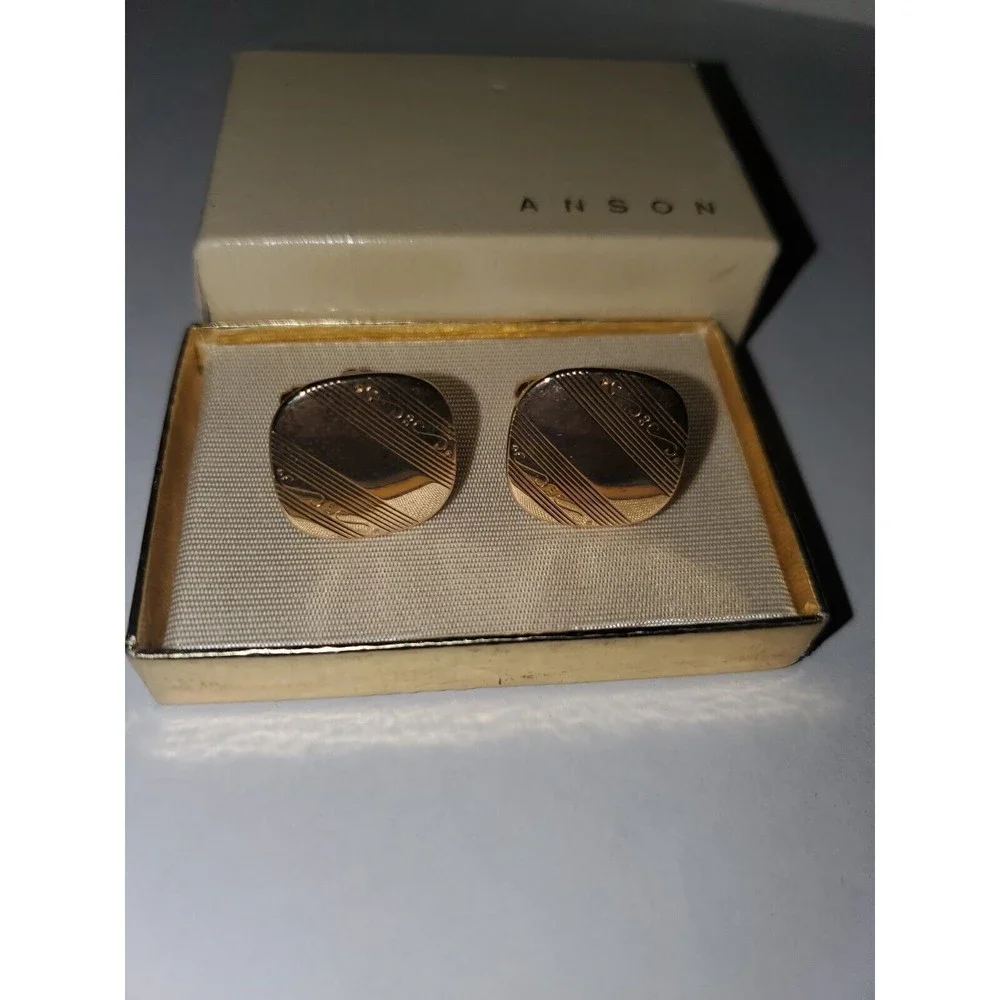 anson cufflinks vintage